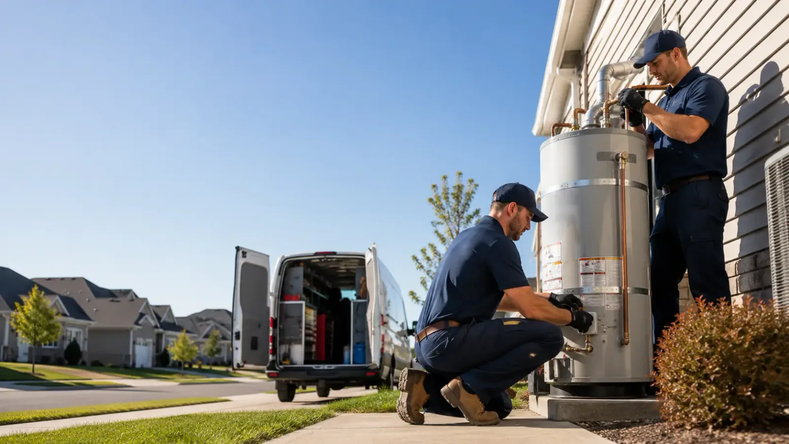 Water Heater Installation in Oakwood, VA